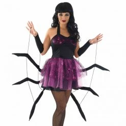 Womens Black Widow Spider -Clipper Teas shop m1 3 0 3064 1