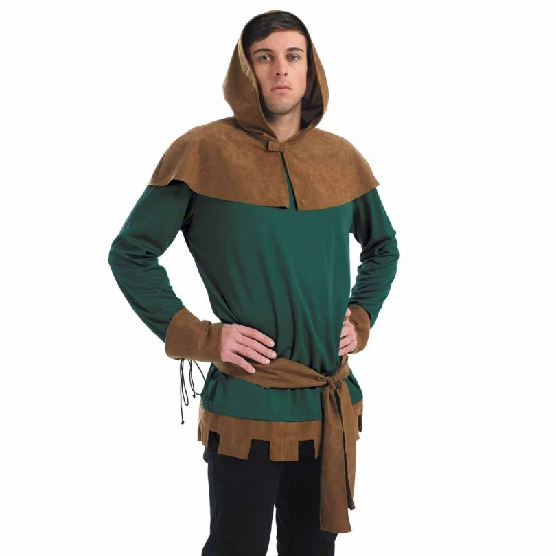 Mens Sherwood Forest Thief Costume 5 Mens Sherwood Forest Thief Costume - Image 3