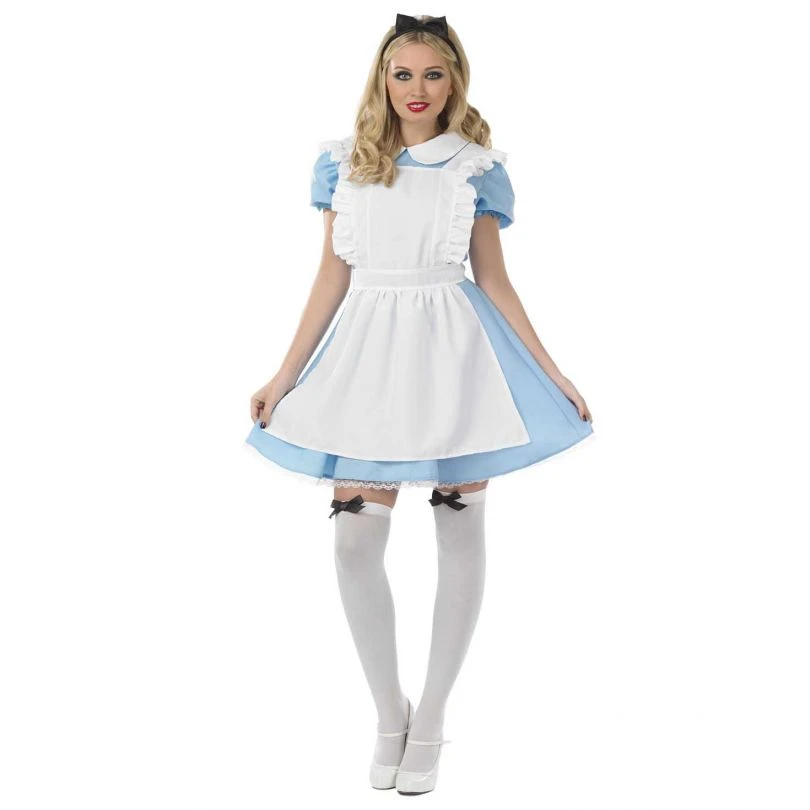 Womens Traditional Alice Costume 4 Womens Traditional Alice Costume - Image 2
