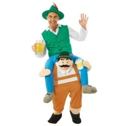 Oktoberfest Lederhosen Piggyback Costume