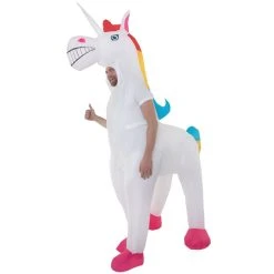 Giant Unicorn Inflatable Costume -Clipper Teas shop m1 a d adult giant unicorn inflatable
