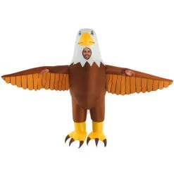 Eagle Giant Inflatable Costume -Clipper Teas shop m1 a d adult inflatable eagle 2