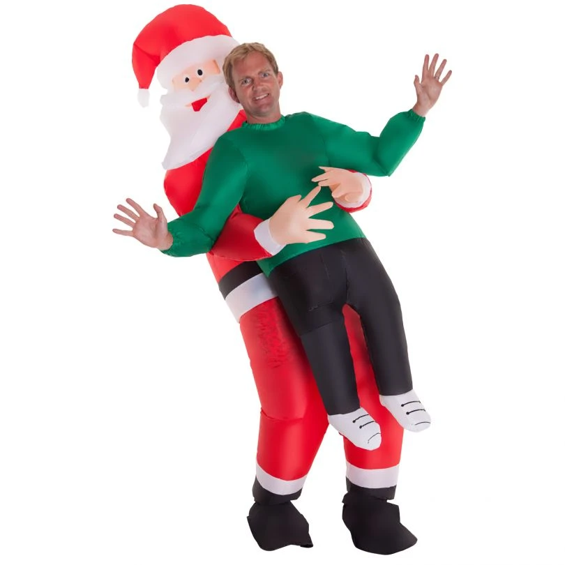 Giant Santa Pick Me Up Inflatable Costume 4 Giant Santa Pick Me Up Inflatable Costume - Image 2