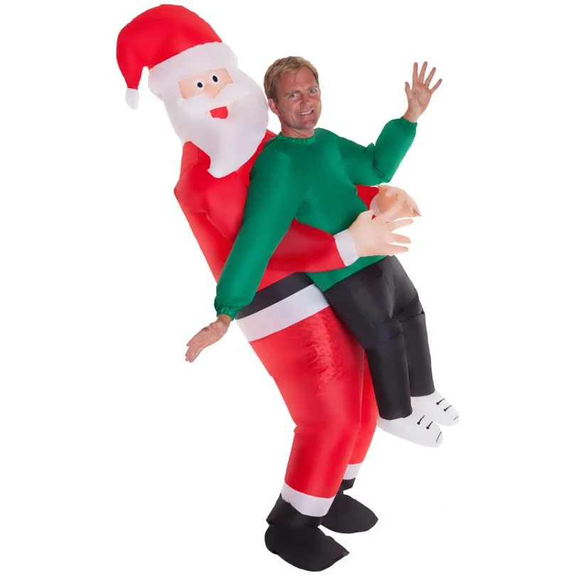 Giant Santa Pick Me Up Inflatable Costume 5 Giant Santa Pick Me Up Inflatable Costume - Image 3