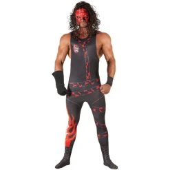 Mens Kane WWE Wrestler Costume -Clipper Teas shop m1 k a kane 1