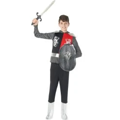 Kids Medieval Knight Costume 11 Kids Medieval Knight Costume -Clipper Teas shop m1 k i kids knight pose 1 mckbk 2