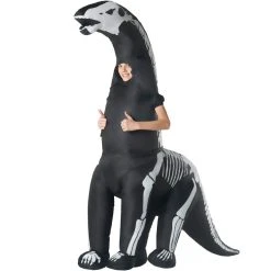 Kids Giant Skeleton Diplodocus Inflatable Costume