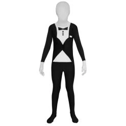 Kids Tuxedo Slenderman Morphsuit -Clipper Teas shop m1 k i kidstux 2 us