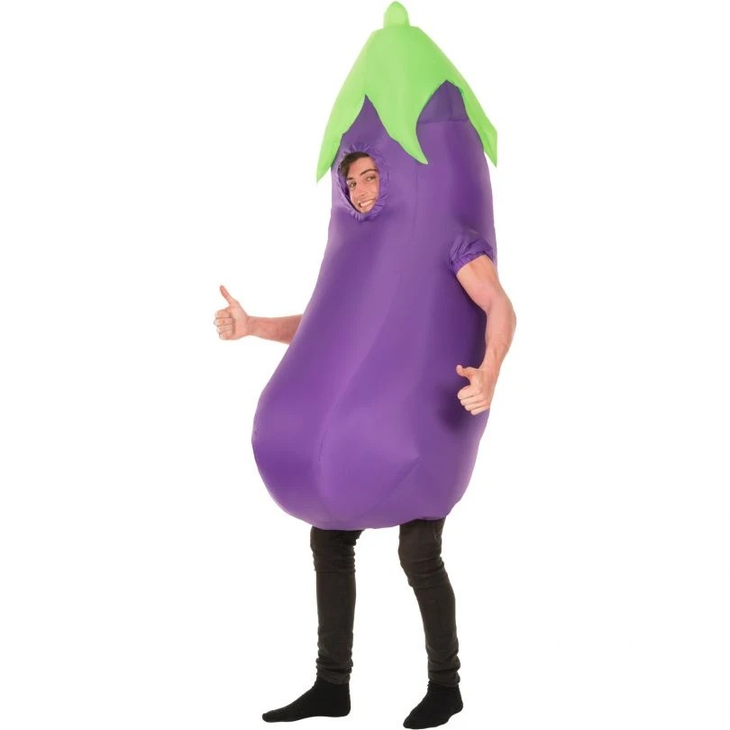Eggplant Inflatable Costume 3 Eggplant Inflatable Costume