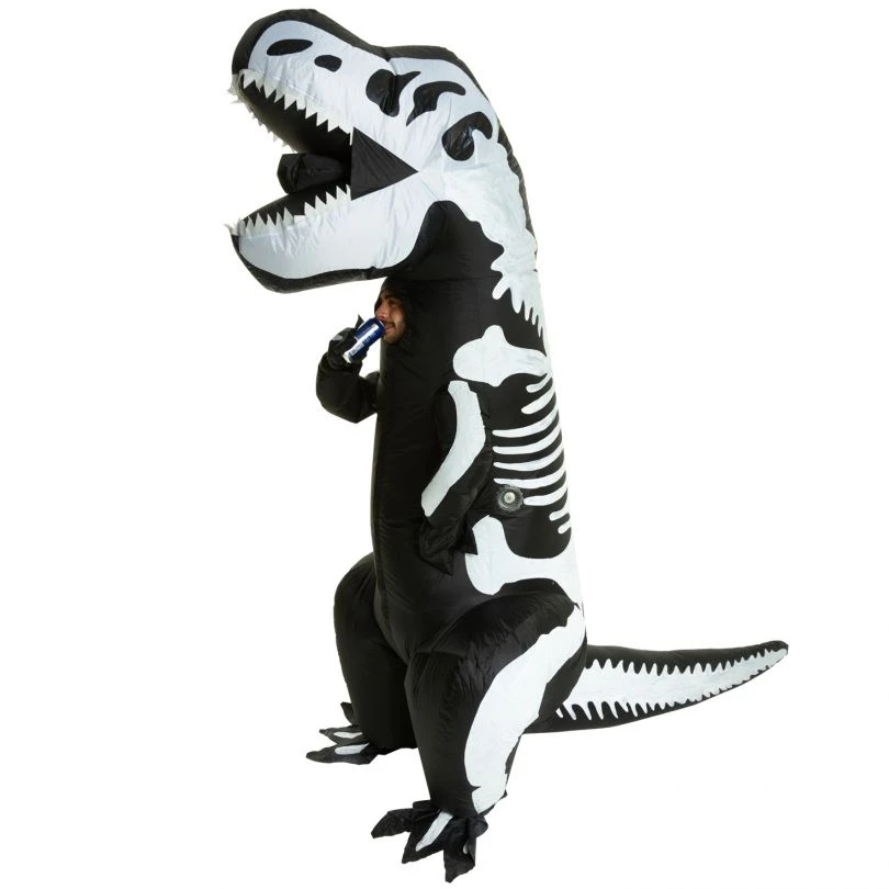 Giant T-Rex Skeleton Inflatable Costume 4 Giant T-Rex Skeleton Inflatable Costume - Image 2