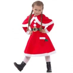 Kids Miss Santa's Helper Costume -Clipper Teas shop m1 m c mckgs 1 front lo