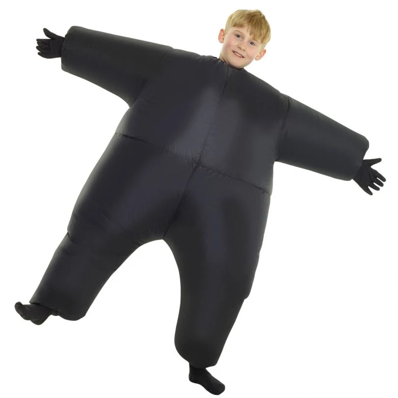 Kids Black Inflatable Megamorph 4 Kids Black Inflatable Megamorph - Image 2