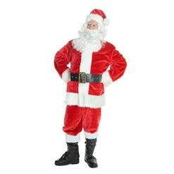 Mens Deluxe Santa Costume -Clipper Teas shop m1 m c mcmds 3