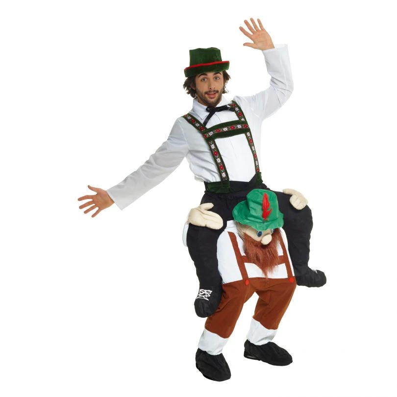 Bearded Bavarian Piggyback Costume 4 Bearded Bavarian Piggyback Costume - Image 2