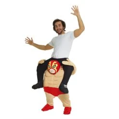 Wrestler Piggyback Costume 10 Wrestler Piggyback Costume -Clipper Teas shop m1 m c mcpbwr 2
