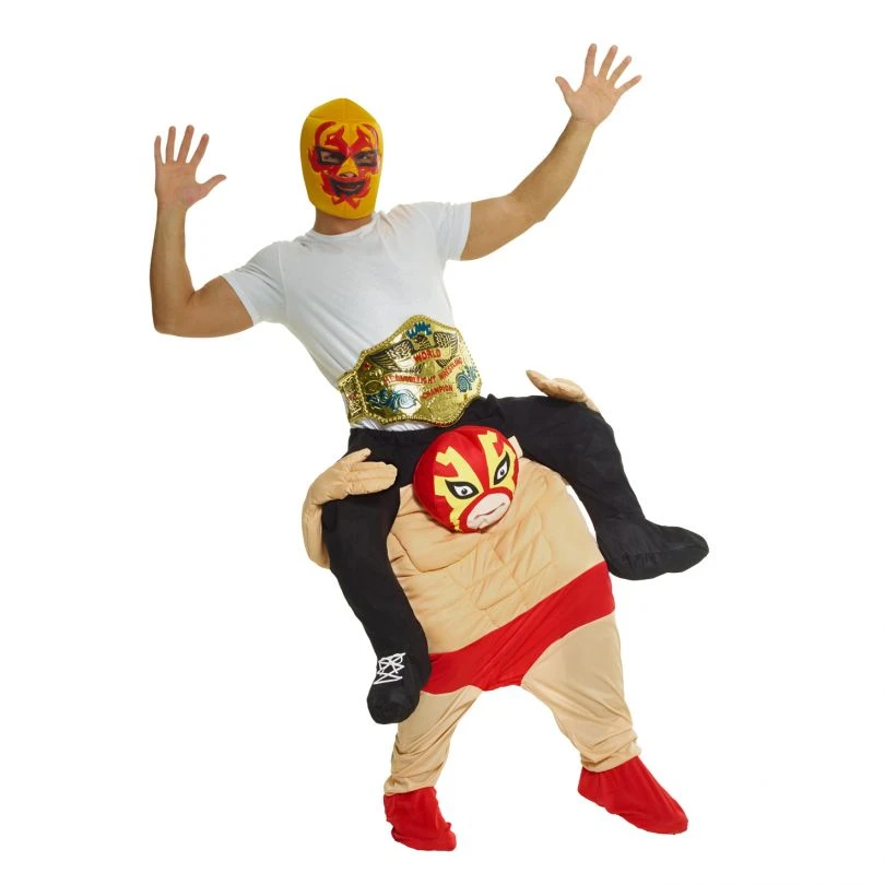 Wrestler Piggyback Costume 4 Wrestler Piggyback Costume - Image 2