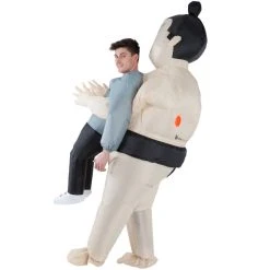 Sumo Pick Me Up Inflatable Costume -Clipper Teas shop m1 m c mcpisw 5 side hi