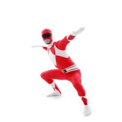 Red Power Rangers Morphsuit -Clipper Teas shop m1 r e red power rangers morphsuit 2