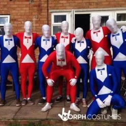Red Tuxedo Morphsuit -Clipper Teas shop m1 r e red tuxedo morphsuit lifestyle 1