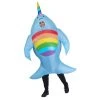 Mens Giant Narwhal Inflatable Costume 2 Mens Giant Narwhal Inflatable Costume -Clipper Teas shop mcgina narwhaal inflatable adult lead