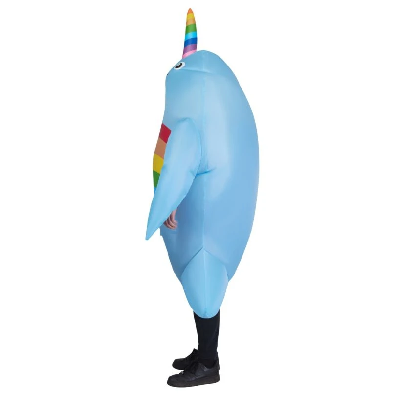 Mens Giant Narwhal Inflatable Costume 4 Mens Giant Narwhal Inflatable Costume - Image 2