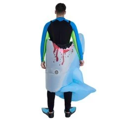 Man Eating Shark Inflatable Costume -Clipper Teas shop mcimes man eating shark adult secondary 02