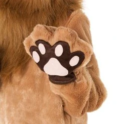 Kids Lion Deluxe Costume 10 Kids Lion Deluxe Costume -Clipper Teas shop mckdl lion onesie kids closeup