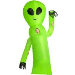 Kids Wavy Arms Alien Inflatable Costume -Clipper Teas shop mckgiaw alien wavy arm guy kids secondary 1