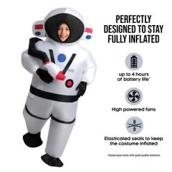 Kids Astronaut With Soundchip Inflatable Costume -Clipper Teas shop mckiasc astronaut inflatable kids 02