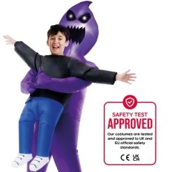 Kids Light Up Ghoul Pick Me Up Inflatable Costume 16 Kids Light Up Ghoul Pick Me Up Inflatable Costume -Clipper Teas shop mckpigh light up ghoul pick me up kids feature 3