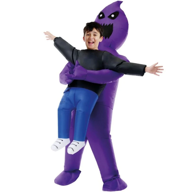 Kids Light Up Ghoul Pick Me Up Inflatable Costume 3 Kids Light Up Ghoul Pick Me Up Inflatable Costume