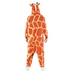 Mens Giraffe Onesie Costume 11 Mens Giraffe Onesie Costume -Clipper Teas shop mcmog giraffe onesie adult back