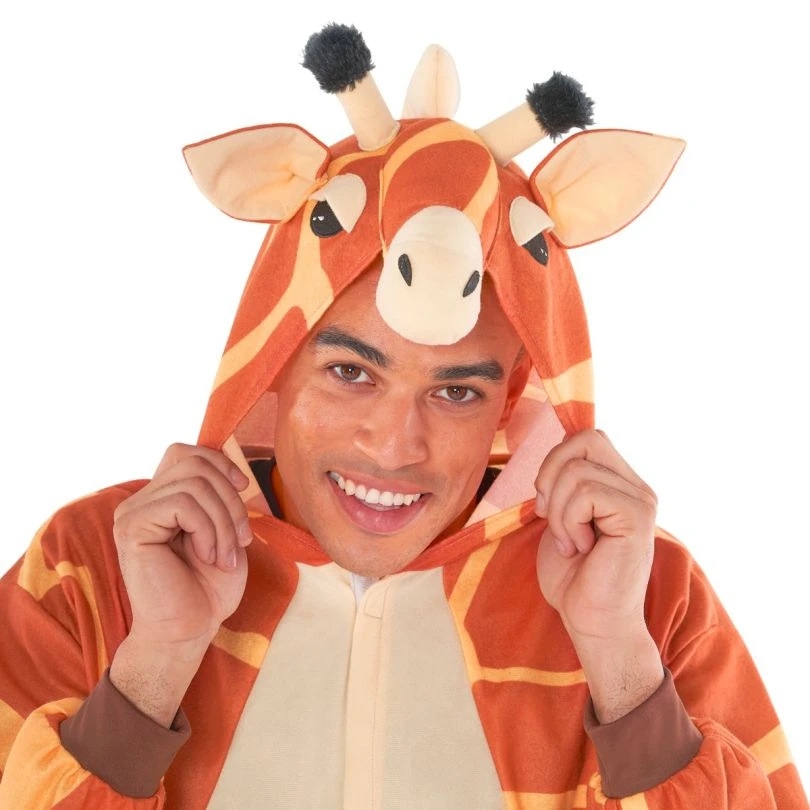 Mens Giraffe Onesie Costume 7 Mens Giraffe Onesie Costume - Image 5