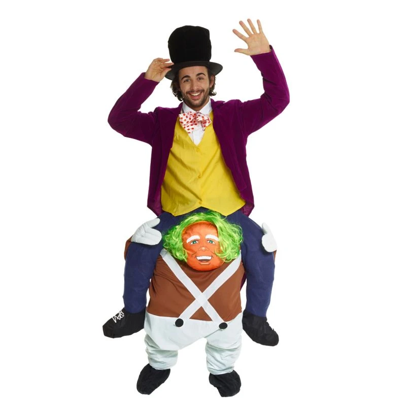Chocolate Factory Worker Piggyback Costume 5 Chocolate Factory Worker Piggyback Costume - Image 3