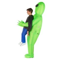 Pick Me Up Alien Inflatable Costume -Clipper Teas shop mcpial alien pick me up adult secondary 3