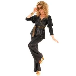 Womens Disco Dancing Queen Costume 14 Womens Disco Dancing Queen Costume -Clipper Teas shop mcwddq disco queen 04