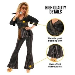 Womens Disco Dancing Queen Costume 17 Womens Disco Dancing Queen Costume -Clipper Teas shop mcwddq disco queen feature2