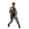 Mens 80s Glam Rocker Costume -Clipper Teas shop mens 80s glam rocker costume