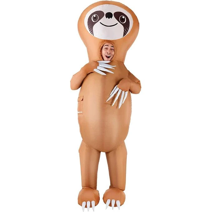 Giant Sloth Inflatable Costume 3 Giant Sloth Inflatable Costume