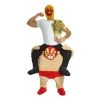 Wrestler Piggyback Costume 1 Wrestler Piggyback Costume -Clipper Teas shop mexican wrestler piggyback costume