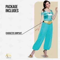Womens Disney Princess Jasmine Costume 8 Womens Disney Princess Jasmine Costume -Clipper Teas shop womens princess jasmine disney costume 2