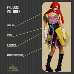 Womens Disney Sally Skellington Nightmare Before Christmas Costume -Clipper Teas shop womens sally skellington costume 2