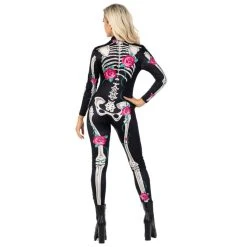 Womens Botanical Skeleton Bodysuit Costume -Clipper Teas shop x 8mfsna